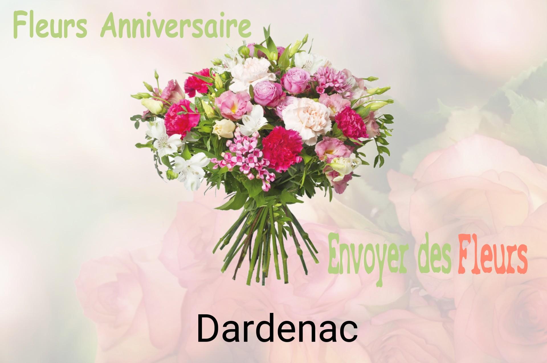 Bouquet de fleurs d’anniversaire livré à Dardenac